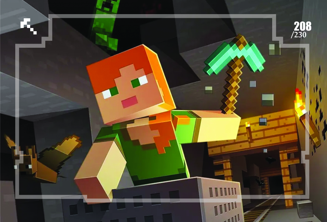 کارت کلکسیونی ماینکرفت مونگا 2026 (پکیج 12 بسته ای) - تصویر 15